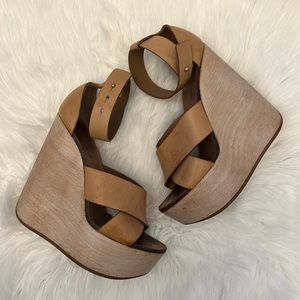 Chloe wedge sandals